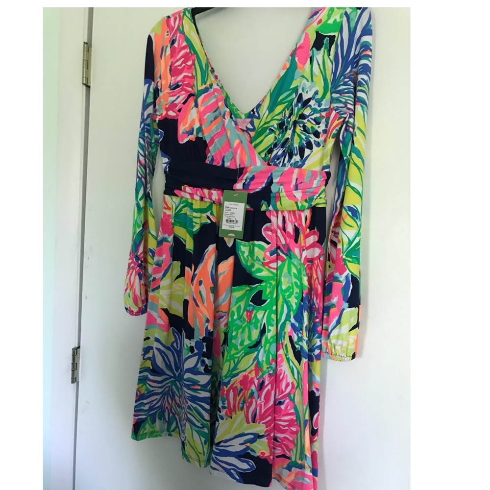 NWT Lilly Pulitzer Fleur Dress sz M